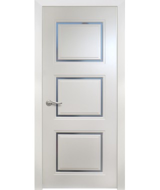 Дверь с ПВХ покрытием Grace 3 ДО (Прозрачное)