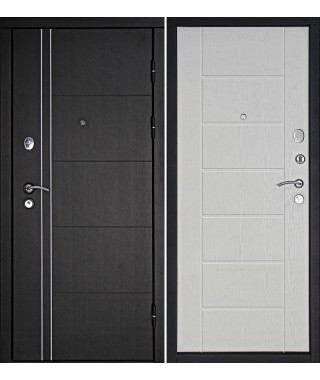 Входная дверь «Тепло-люкс» (Беленый дуб)